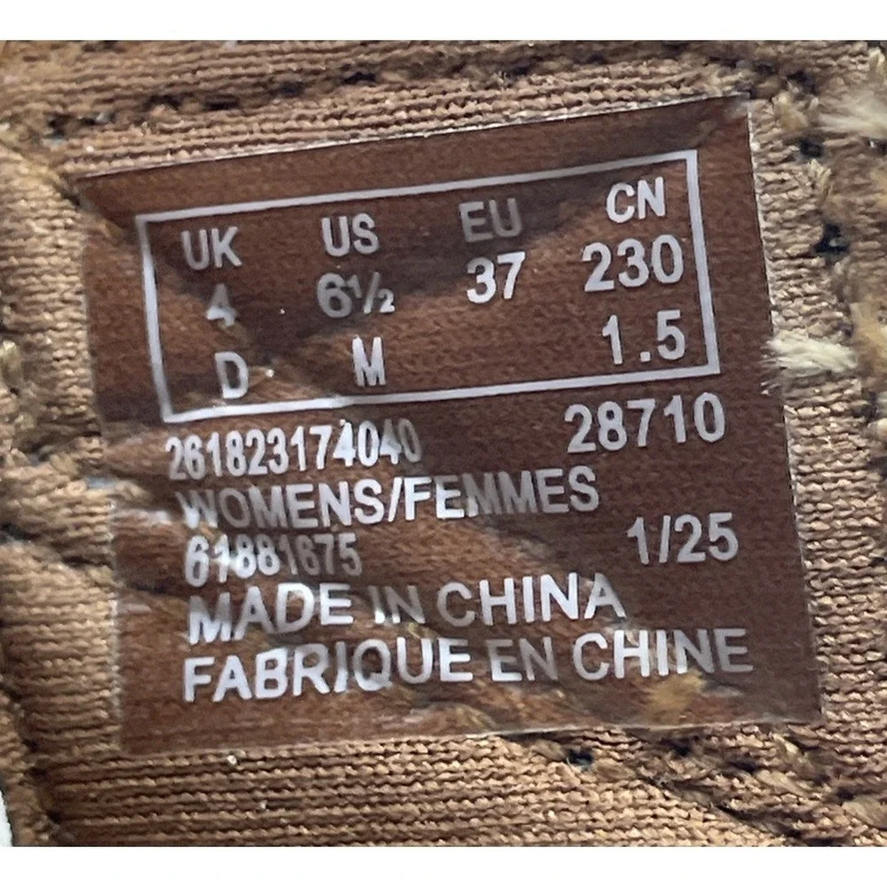 Clarks Collection Leather Slide Sandals - April Raelyn Tan A49 Women's Size 6.5M